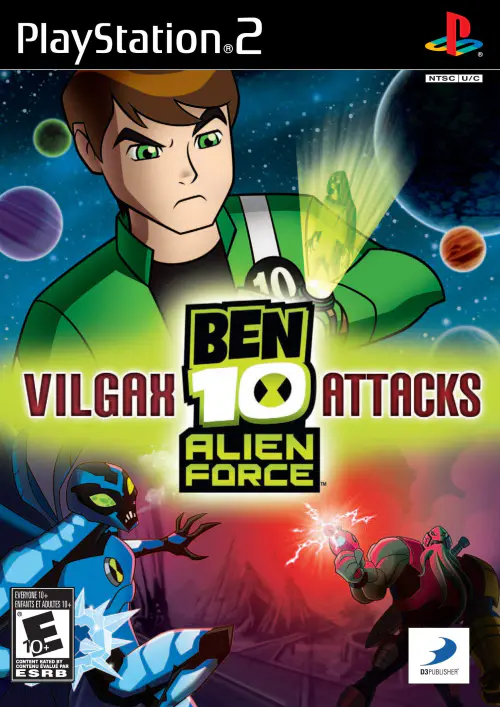 Ben 10 Alien Force Vilgax Attacks PTBR PS2