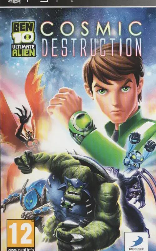 Ben 10 Ultimate Alien Cosmic Destruction-PSP-PTBR