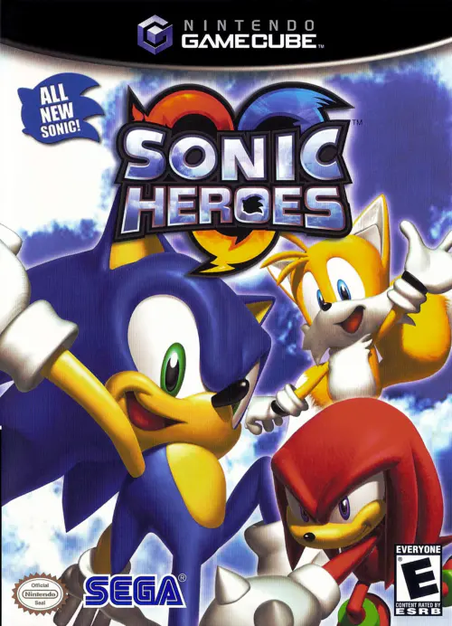 Sonic Heroes (GameCube) (Dublado) Sonic Heroes GameCube PTBR