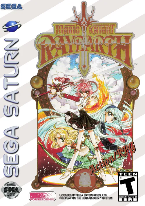 Magic Knight Rayearth PTBR Saturn