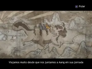Avatar - The Legend of Aang - The Burning Earth PTBR PS2 (1)