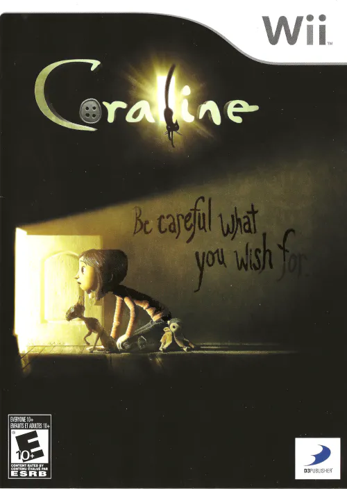 Coraline Wii PTBR