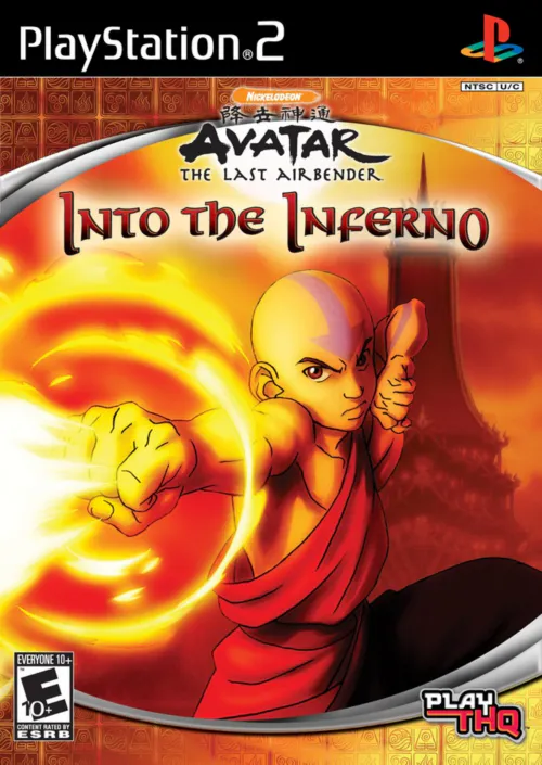 Avatar The Last Airbender - Into the Inferno PTBR PS2