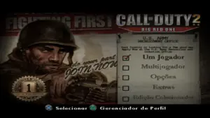 Call of Duty 2 Big Red One PTBR PS2 (3)