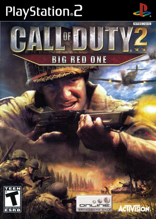 Call of Duty 2 Big Red One PTBR PS2