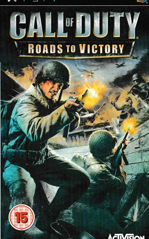 Call of Duty Roads to Victory PTBR PSP
