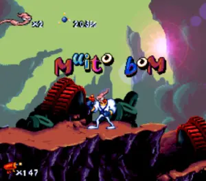 Earthworm Jim PTBR SNES