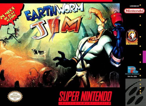 Earthworm Jim PTBR SNES