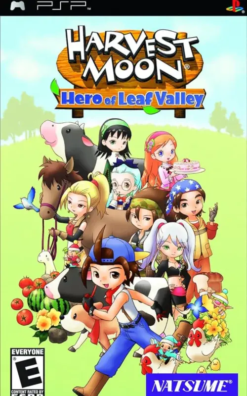Harvest Moon Hero of Leaf Valley PTBR PSP