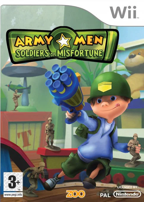 Army Men - Soldiers of Misfortune PTBR Wii