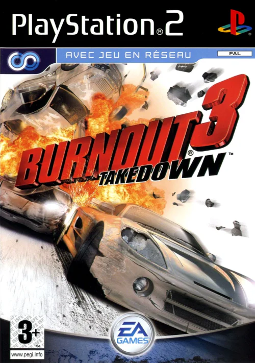 Burnout 3 - Takedown PTBR PS2