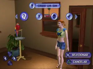The Sims Bustin' Out PTBR PS2 (1)