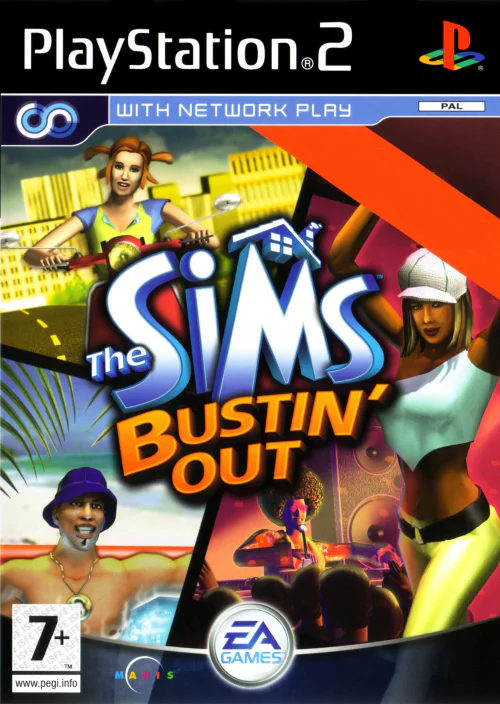 The Sims Bustin' Out PTBR PS2