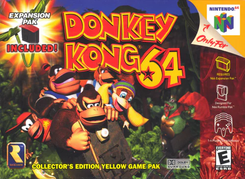 Donkey Kong 64 PTBR N64