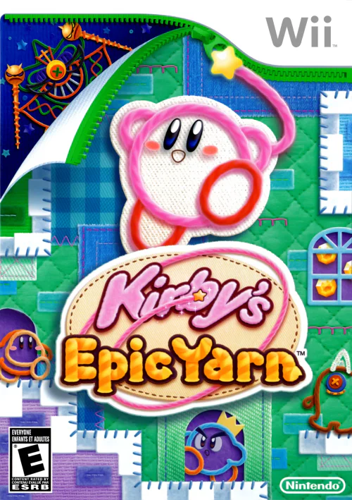 Kirbys Epic Yarn PTBR Wii