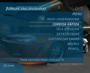 Need for Speed Underground PTBR Game Cube (1)