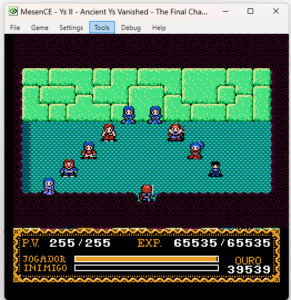 Ys II PTBR NES
